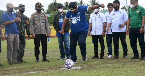 Maros Jadi Tuan Rumah Liga 3, Bupati Chaidir Minta Jadi Tuan Rumah yang Baik