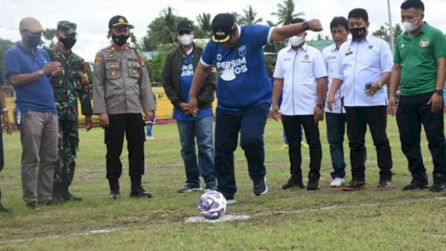 Maros Jadi Tuan Rumah Liga 3, Bupati Chaidir Minta Jadi Tuan Rumah yang Baik