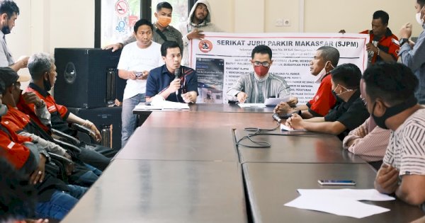 Serikat Jukir Makassar Sampaikan Aspirasi ke DPRD Makassar Soal Retribusi