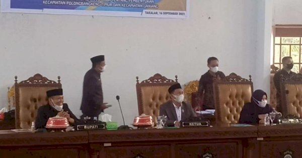 Bupati Takalar Hadiri Rapat Paripurna APBD Perubahan