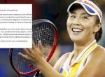 Sebulan Hilang, Petenis China Peng Shuai Akhirnya Beri Kabar