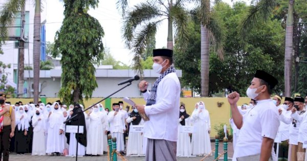 Ini Pesan Sekda Takalar dalam Peringatan Hari Santri Nasional 2021