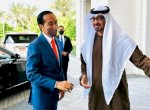 Presiden Jokowi Tinjau Jalan Joko Widodo di Abu Dhabi