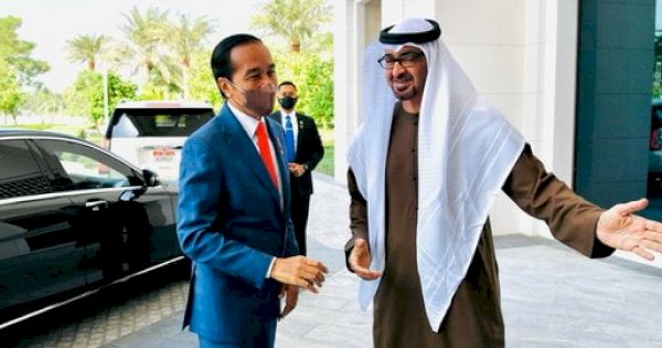 Presiden Jokowi Tinjau Jalan Joko Widodo di Abu Dhabi