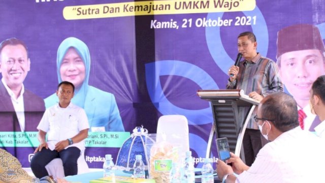 Bawakan Kuliah Umum di ITP Takalar, Bupati Wajo Berbagi Tips Majukan UMKM