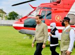 Jokowi Tinjau Daerah Terdampak Letusan Gunung Semeru di Lumajang