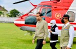 Jokowi Tinjau Daerah Terdampak Letusan Gunung Semeru di Lumajang