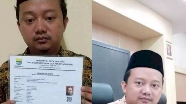 Pelaku pemerkosaan terhadap santrinya sendiri Herry Wirawan. 