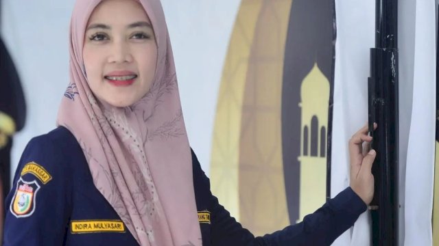 Ketua Karang Taruna Kota Makassar, Indira Mulyasari, merupakan salah satu Direksi yang di PDAM Kota Makassar. (Istimewa) 