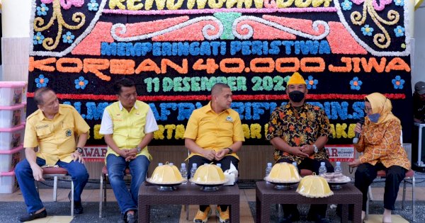 Peringati Hari Korban 40 Ribu Jiwa, Golkar Makassar Hadirkan Pejuang dan Keluarga