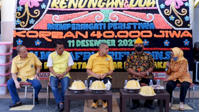 Peringati Hari Korban 40 Ribu Jiwa, Golkar Makassar Hadirkan Pejuang dan Keluarga