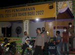 Sambut Nataru, Kapolda Gorontalo Pantau Pos Pengamanan di Kab/Kota