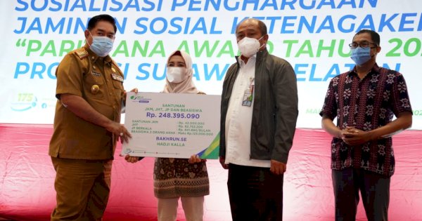 BPJS Ketenagakerjaan Kompak Tingkatkan Taraf Hidup Rakyat Sulsel