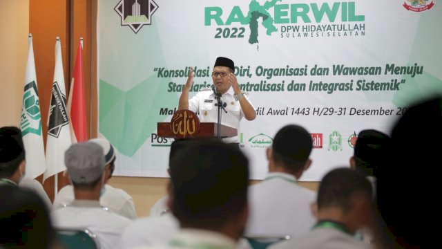 Hadiri Rakerwil DPW Hidayatullah Sulsel, Danny: Perlu Perkuatan Ummat