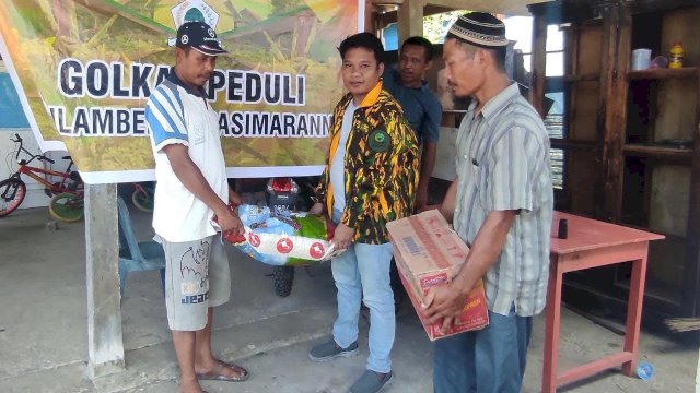 Bantuan Gempa Airlangga dan TP Disambut Syukur Warga Pasilambena