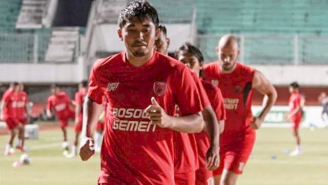 Skuad PSM Makassar dalam sesi latihan jelang bertanding beberapa waktu lalu. (Foto: PSM Makassar)