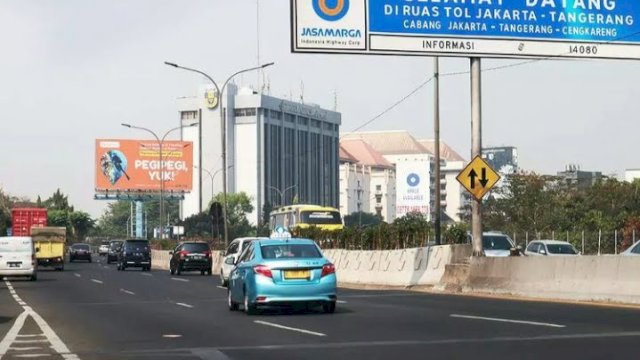 Jalan Tol Jakarta menuju Tanggerang. (Foto: Ig Official Jasa Marga)
