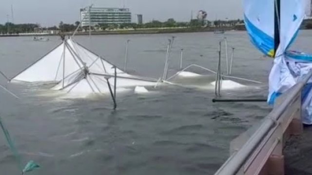 Tenda Vaksinasi COVID-19 Porak-poranda, 2 Warga Makassar Terluka