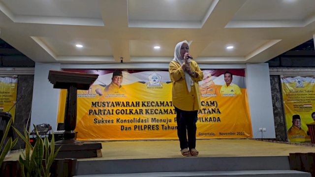 Idah Syahidah: Golkar di Gorontalo Dicintai Karena Kerja Nyatanya