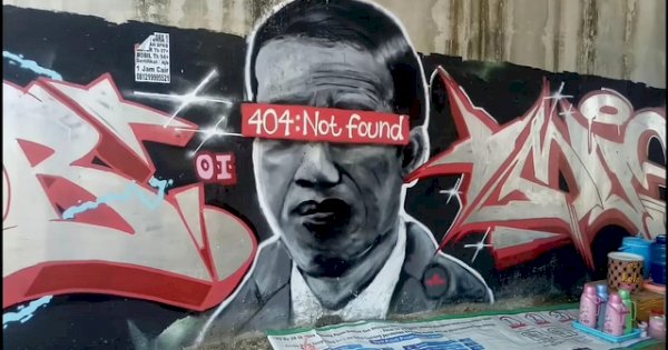 Jokowi Ungkit Kasus Mural yang Dihapus Polisi