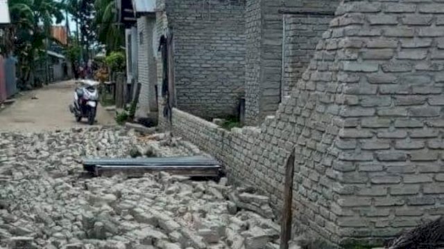 Dampak Gempa NTT, 2 Kecamatan di Selayar Rusak Parah