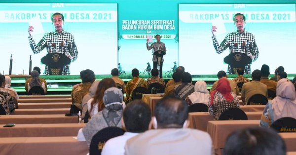 Alokasi Dana Desa Capai Rp400,1 Triliun, Jokowi: Hati-hati Mengelola