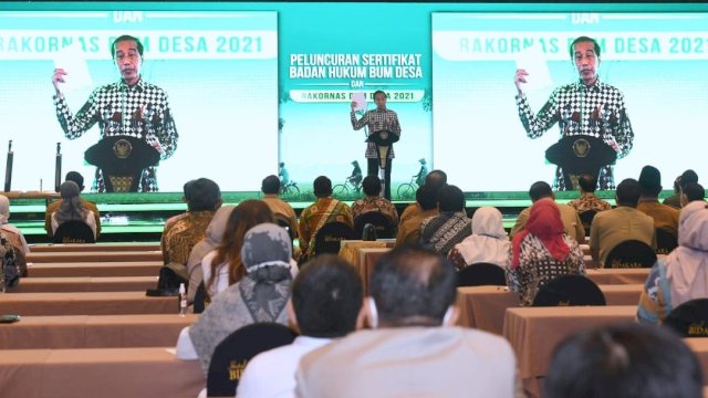 Alokasi Dana Desa Capai Rp400,1 Triliun, Jokowi: Hati-hati Mengelola