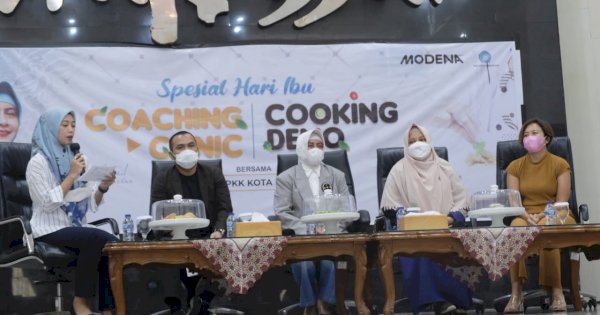 Bekali Ibu Pengetahuan Memasak, PKK Kota Makassar Adakan Coaching Clinic