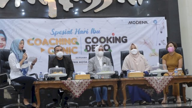 Bekali Ibu Pengetahuan Memasak, PKK Kota Makassar Adakan Coaching Clinic