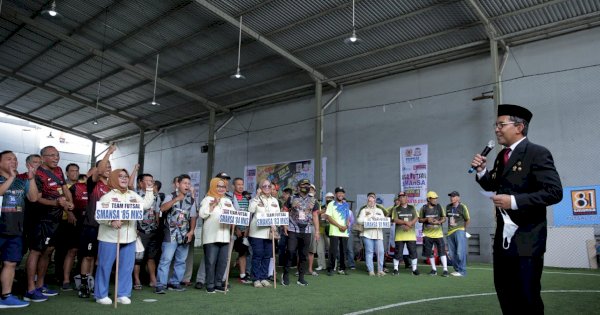 Danny Pomanto Buka Liga Futsal Wali Kota Cup, Ini Pesannya