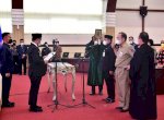 Lantik Pejabat, Plt Gubernur Sulsel Minta ASN Perhatikan Dedikasi dan Integritas