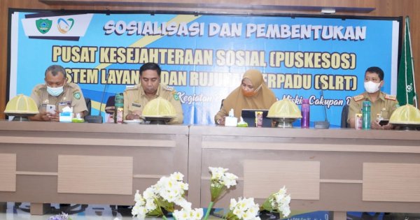 103 Desa dan Kelurahan Ikut Sosialisasi Puskesos, Ini Pesan Bupati Maros