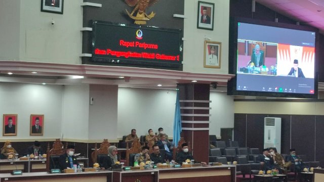 Paripurna DPRD Sulsel Usulkan Andi Sudirman Dilantik Jadi Gubernur Sulsel