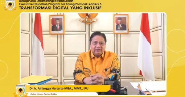 Airlangga Hartarto Dorong Alumni Golkar Wujudkan Transformasi Digital yang inklusif