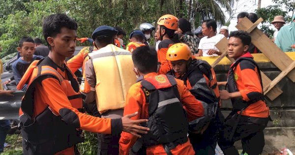 Pembawa Kabel Optik di Pinrang yang Tenggelam Ditemukan Meninggal 