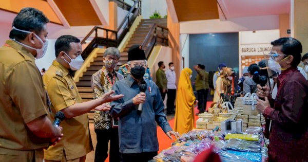 Ma’ruf Amin Puji Pemprov Dalam Pengembangan UMKM di Sulawesi Selatan