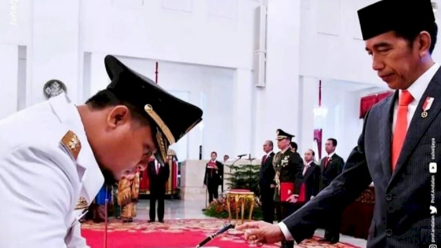 Beredar Foto Andi Sudirman Dilantik, Kadis Kominfo: Itu Foto Lama