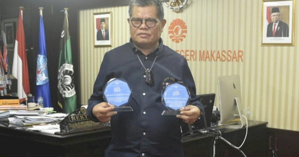 Raih Dua Award Diktiristek, Rektor UNM: Terima Kasih Mahasiswa dan Dosen