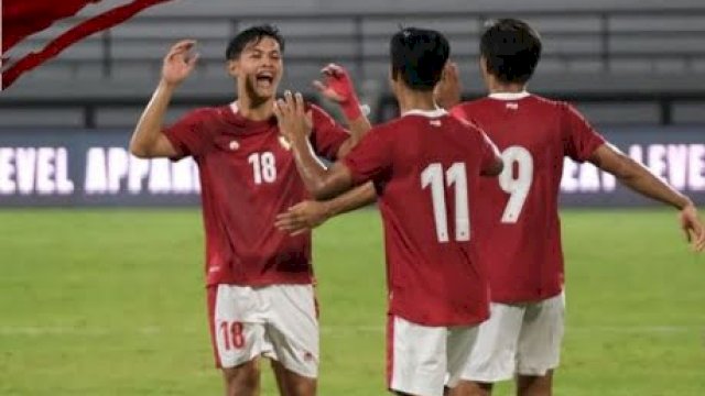 Timnas Indonesia berhasil melumut Timnas Timor Leste dalam gala pertama FIFA Match Day di Stadion Kapten I Wayan Dipta, Bali, Kamis (27/1/2022). (Foto: Ig PSSI)