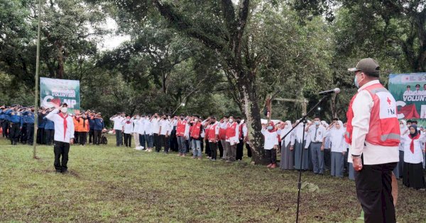 Abdul Hayat Jadi Irup di Peringatan Hari Relawan Volunteer Camp PMI