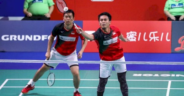 Jadwal Semifinal Korea Open 2022: Ganda Putra Segel Tiket Final, Indonesia Berjaya