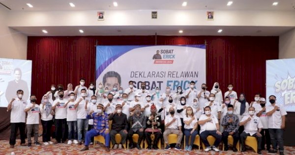 Relawan Deklarasikan Erick Thohir Capres 2024