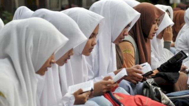 ilustrasi siswa madrasah