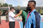Danny Jadi Inspektur Upacara Open Tournament Volley di Kostrad