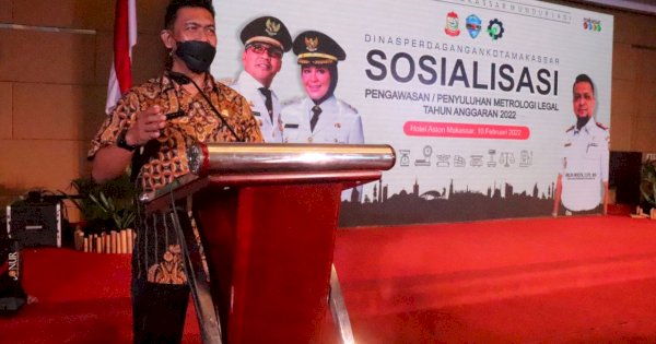 Disdag Makassar Sosialisasi Pengawasan Metrologi Legal kepada Pelaku Usaha