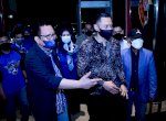 AHY Tiba di Hotel Claro Makassar, Teriakan Presiden 2024 Menggema