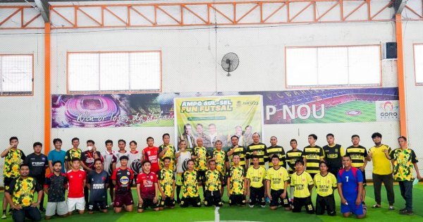 Laga Futsal Meriahkan Perayaan HUT AMPG ke-20 