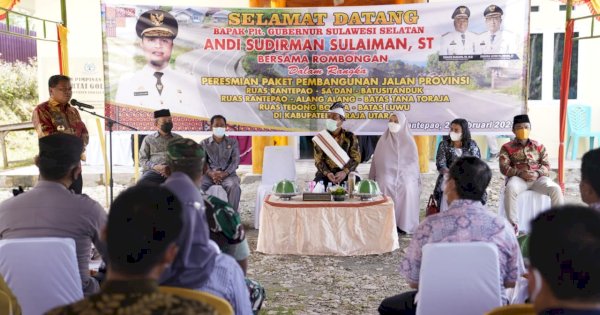 Rp20 Miliar Untuk Toraja Utara, Andi Sudirman: Larampo Pemeloi Toraya