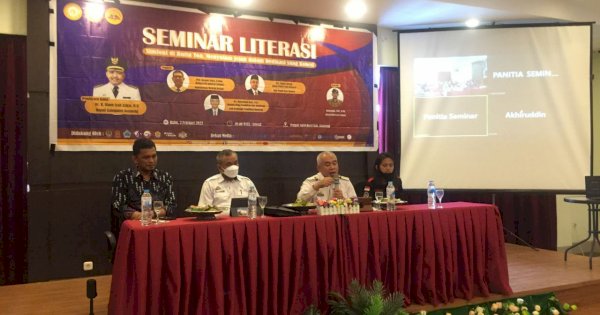 Seminar Literasi PBSI UNM Diharap Mampu Meningkatkan SDM di Bantaeng