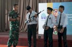 Kodam Hasanuddin Sosialisasikan Penerimaan Prajurit Bintara TNI AD Khusus Santri di DIBS Maros